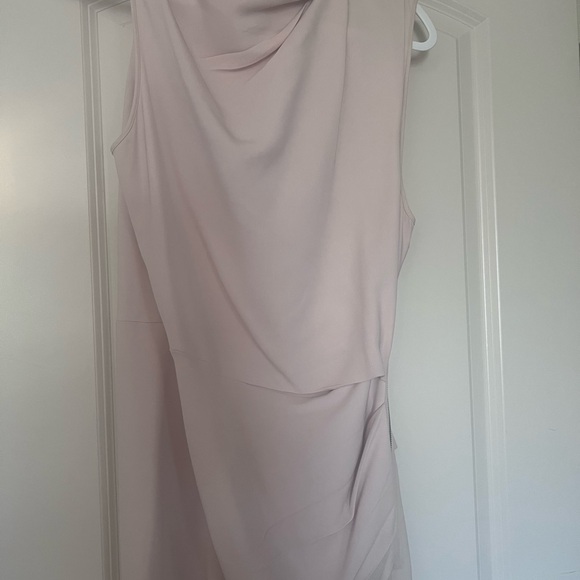 Reiss Pale Mauve/cream colored dress for work or dinner - Picture 7 of 8